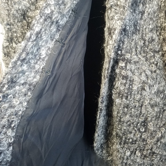 Witchy Grey style Coat/Sweater (Mohair Cocoon) Sz  M - Picture 5 of 8